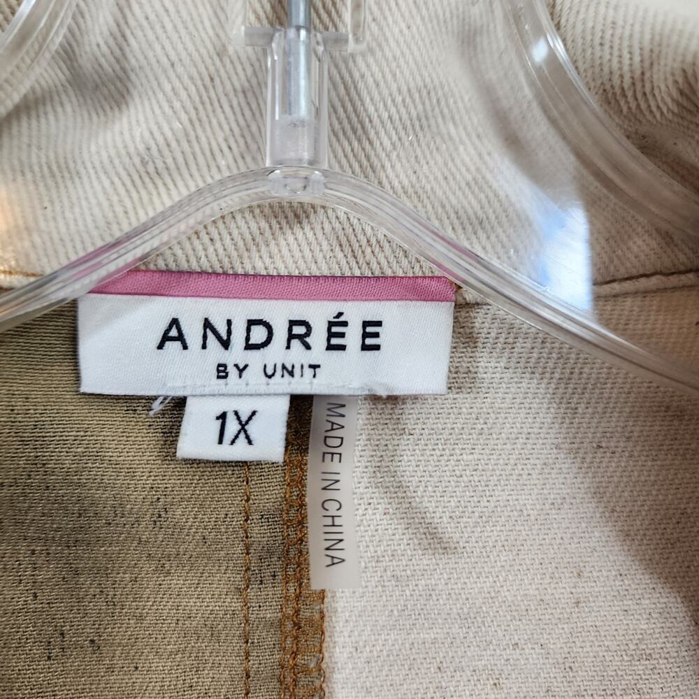 Andree Mixed Pattern Button Front Boho Lightweigh… - image 5